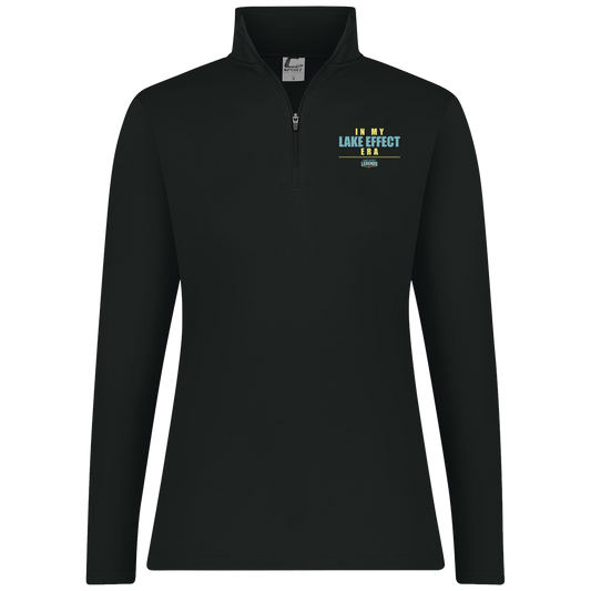 lake-effect-legends-era-stack-c2-womens-1-4-zip-pullover — Black — Front — source sha256 76e40265890c12c64936bffa665833001868a278ebc1c69754240cfff542acff — Color position 1