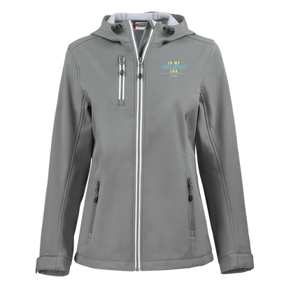 lake-effect-legends-era-stack-clique-womens-eco-stretch-softshell-jacket — Slate — Front — source sha256 9461f2f71a70c5b772c91147ce9bafa163a6fb2d49ae4cce9a60eabab1a534c2 — Color position 2