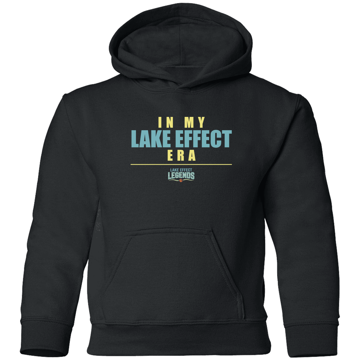 lake-effect-legends-era-stack-gildan-youth-pullover-hoodie — Black — Front — source sha256 a93f67a025210eb5e361a60956cedf2be5d8ed3a441b4d9a7b864596e1ff706d — Color position 3