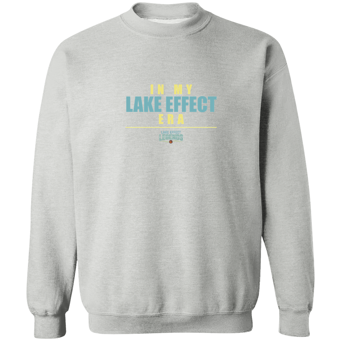 lake-effect-legends-era-stack-gildan-crewneck-pullover-sweatshirt — Sport Grey — Front — source sha256 b4670b985b551933fac506114f04c27c76cdac69b79782888595bcb09a9fb4c1 — Color position 1