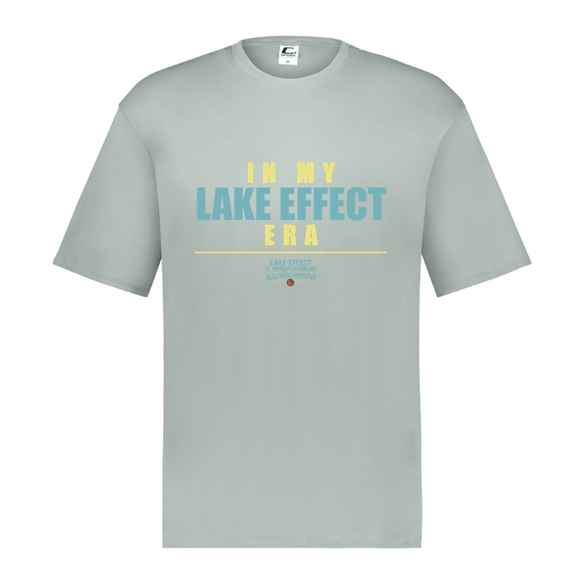 lake-effect-legends-era-stack-c2-mens-performance-short-sleeve-tee — Silver — Front — source sha256 d39678e56c9b14836ddb4372ab40703b2fbd947bc2cb8dfd309fc07e0b4f00a3 — Color position 3