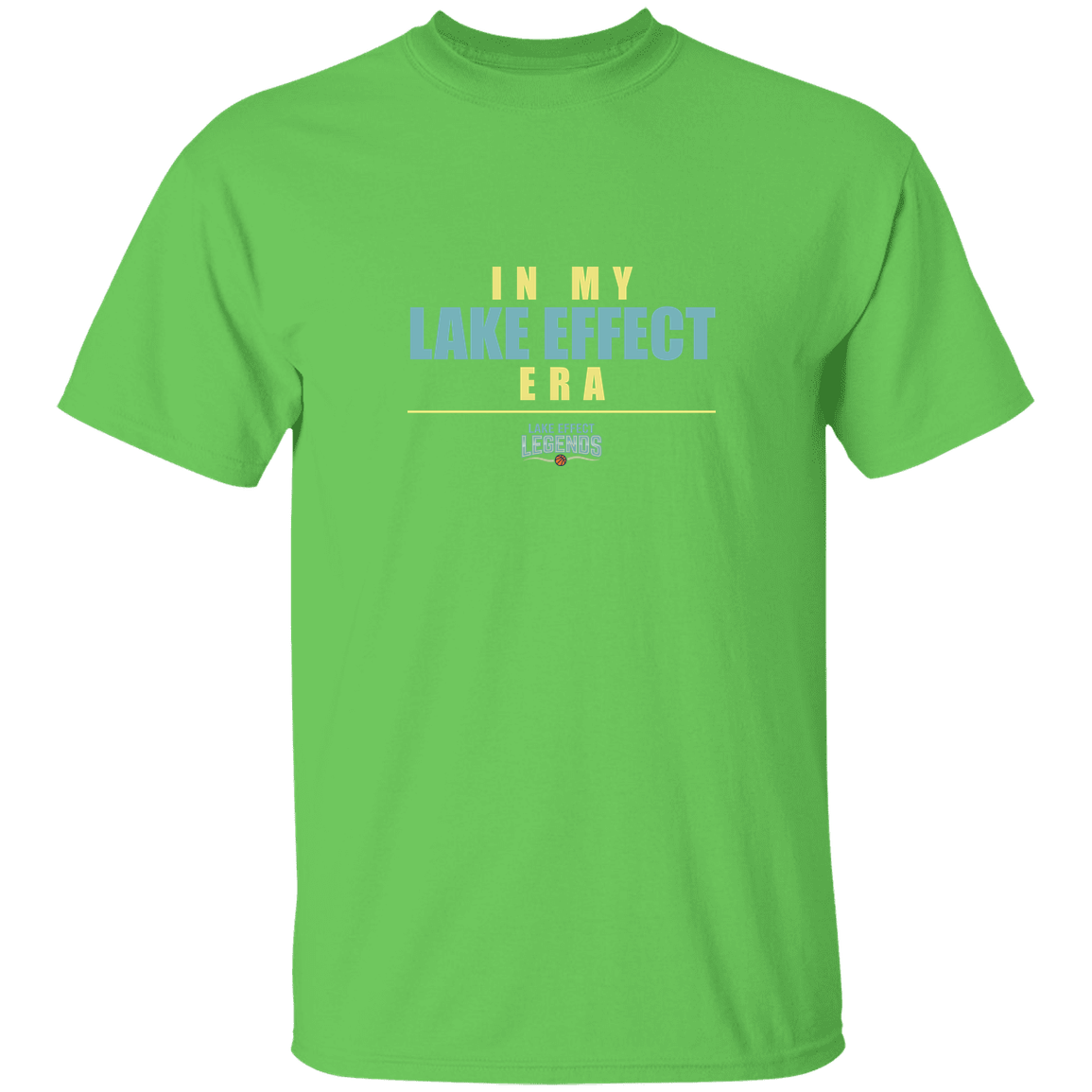 lake-effect-legends-era-stack-gildan-youth-5-3-oz-100-cotton-t-shirt — Lime — Front — source sha256 d49a5dc1756a3c9924a20894507b60071aba7cd2882d6056fa2e5ba0b3051864 — Color position 7
