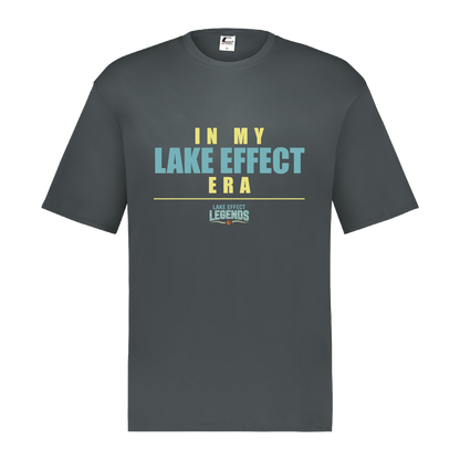 lake-effect-legends-era-stack-c2-mens-performance-short-sleeve-tee — Graphite — Front — source sha256 e773355aa2875d58644303e27425dc3f82542bcc175855d16ad97050bd6dd746 — Color position 2