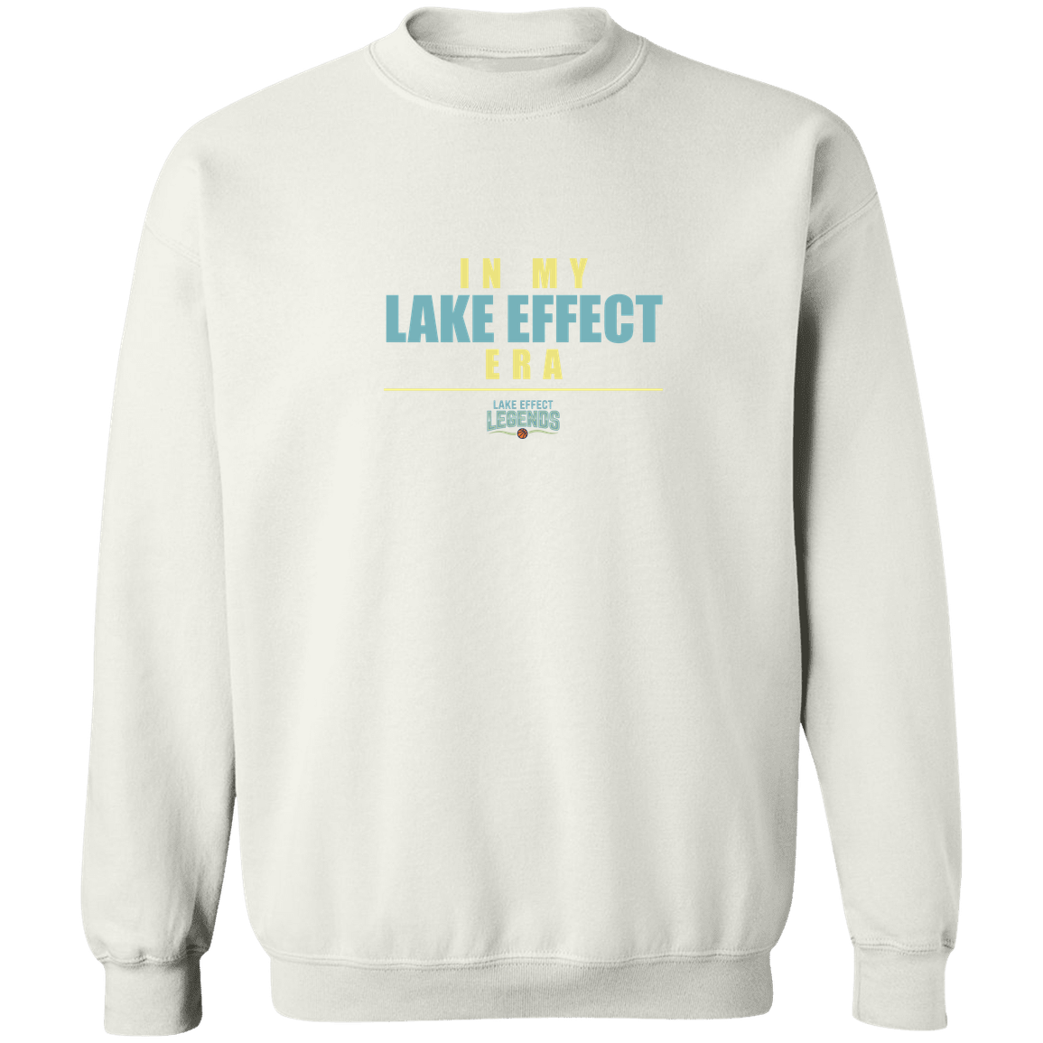 lake-effect-legends-era-stack-gildan-crewneck-pullover-sweatshirt — White — Front — source sha256 eb73d00b13e19916062deba378f08ebd6dd194f014515a86262af9b2459af01a — Color position 3