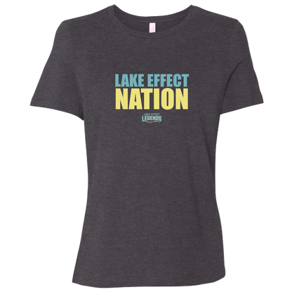 lake-effect-legends-hoops-nation-bella-canvas-ladies-relaxed-jersey-short-sleeve-t-shirt — Dark Grey Heather — Front — source sha256 196c0a7cb53a57b3f35126dd35450b1afee88a7275ff4bbb25167f17bc28c1e8 — Color position 6