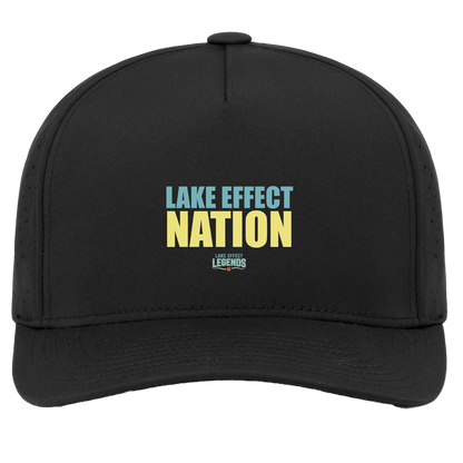 lake-effect-legends-hoops-nation-pacific-headwear-weekender-perforated-snapback-cap — Black — Front — source sha256 1edf526d4eac87d53cd4d3829ecf839eaaf5befc924bb60e14e8297320dfd95b — Color position 2