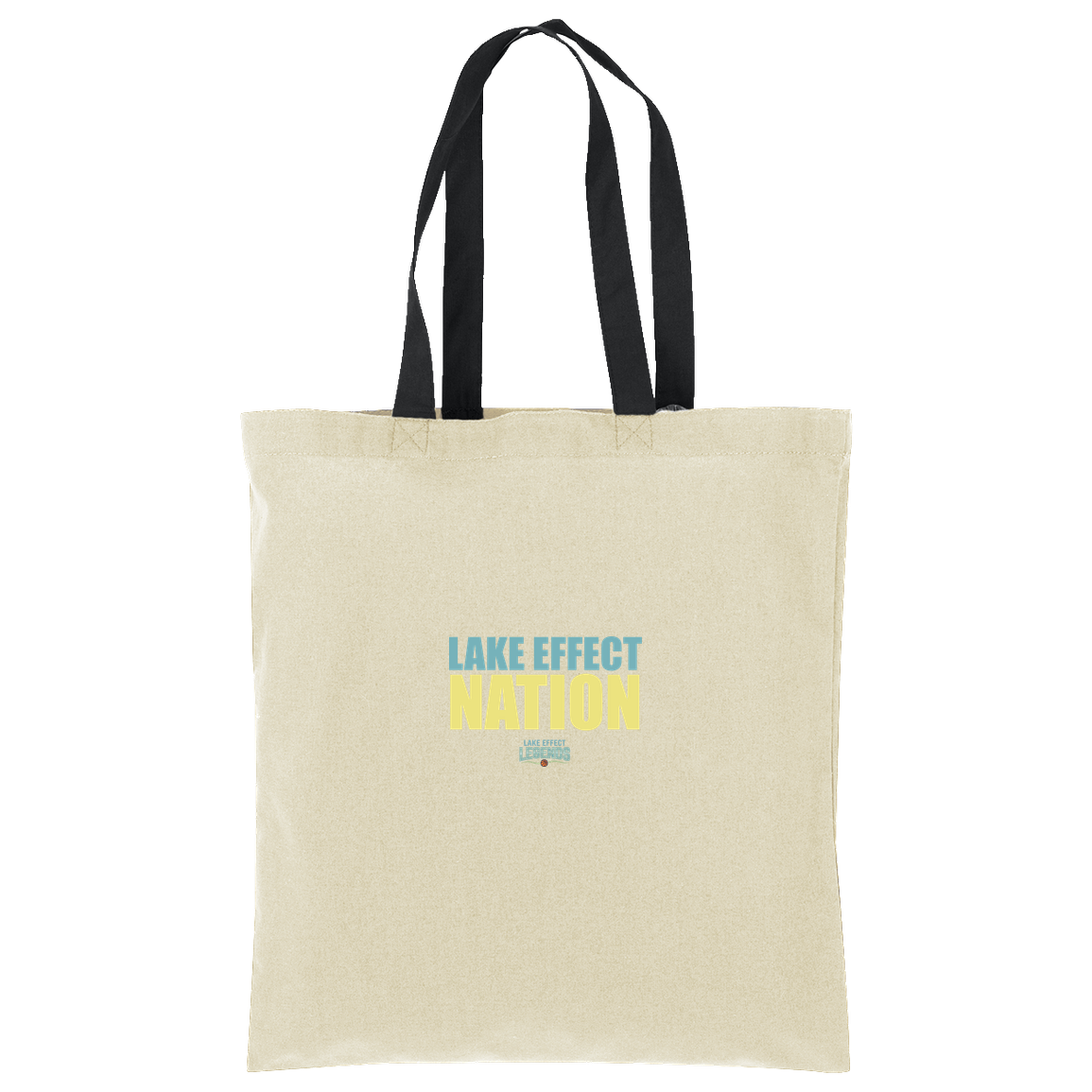 lake-effect-legends-hoops-nation-port-authority-core-cotton-tote — Natural/Deep Black — Front — source sha256 38e2b0ba7ff0db5abd0e9316a4fabd16a41fe55fefca527daee60bccb99968d6 — Color position 3
