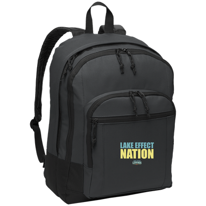 lake-effect-legends-hoops-nation-port-authority-basic-backpack — Dark Charcoal — Front — source sha256 502738fd03d0f4763db1fa52a1aef5a534fa809dfcf9f8d3e84f2f7f135a89bc — Color position 2