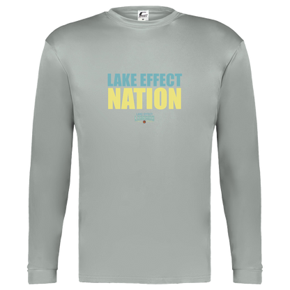 lake-effect-legends-hoops-nation-c2-kids-performance-long-sleeve-tee — Silver — Front — source sha256 7d0201caa8a0932da6cff1ba6c3b453aa80e0379cf0175e8f28b2f57719e4d16 — Color position 3