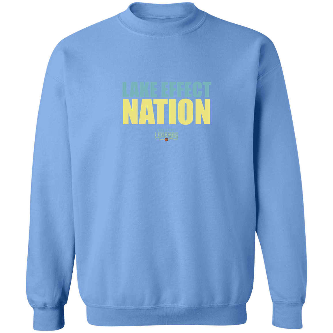 lake-effect-legends-hoops-nation-gildan-crewneck-pullover-sweatshirt — Carolina Blue — Front — source sha256 7dcc9600b3c4a6ebf43b7ad8c6e296ecfdd1d245e8879a571c025470ebbfdd2b — Color position 7