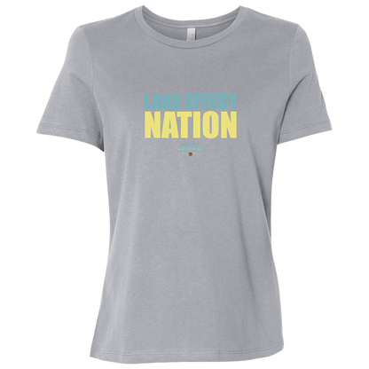 lake-effect-legends-hoops-nation-bella-canvas-ladies-relaxed-jersey-short-sleeve-t-shirt — Athletic Grey — Front — source sha256 92be80c0453f457669d02750a0347be0de956a645020319b7ae5abae60f6b575 — Color position 3