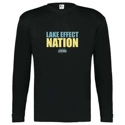 lake-effect-legends-hoops-nation-c2-kids-performance-long-sleeve-tee — Black — Front — source sha256 be04233e012eee48601b390bf29c9263aafef5943a02c13e2378901ed5fa8d7b — Color position 1