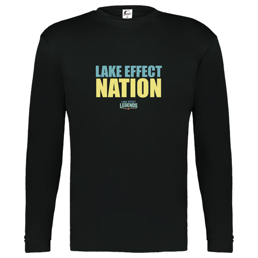 lake-effect-legends-hoops-nation-c2-kids-performance-long-sleeve-tee — Black — Front — source sha256 be04233e012eee48601b390bf29c9263aafef5943a02c13e2378901ed5fa8d7b — Color position 1