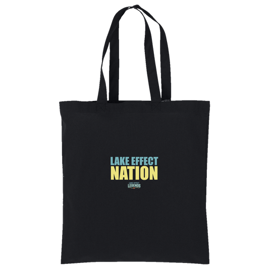 lake-effect-legends-hoops-nation-port-authority-core-cotton-tote — Deep Black — Front — source sha256 d16d1ddd5a070102835a3dbe4922dfc687846aba9e137beff9fccc17643ccc6c — Color position 1