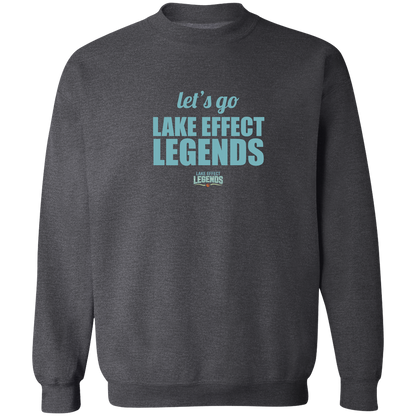 lake-effect-legends-let-s-go-gildan-crewneck-pullover-sweatshirt — Dark Heather — Front — source sha256 b03d66992a872fe20a9471a574ddf5e9f2f57d78b967b77bd727f950014b282a — Color position 6