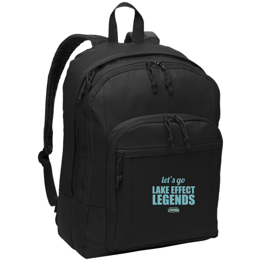 lake-effect-legends-let-s-go-port-authority-basic-backpack — Black — Front — source sha256 c0ac645975f8c22d3246cf1f547e0e6c0570a8d61b9f1a21acaf99ba78cb620d — Color position 1