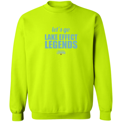 lake-effect-legends-let-s-go-gildan-crewneck-pullover-sweatshirt — Safety Green — Front — source sha256 d8459b2db80ce1425afb6070815639214fde5bc48601598853302c8bf28994f0 — Color position 8