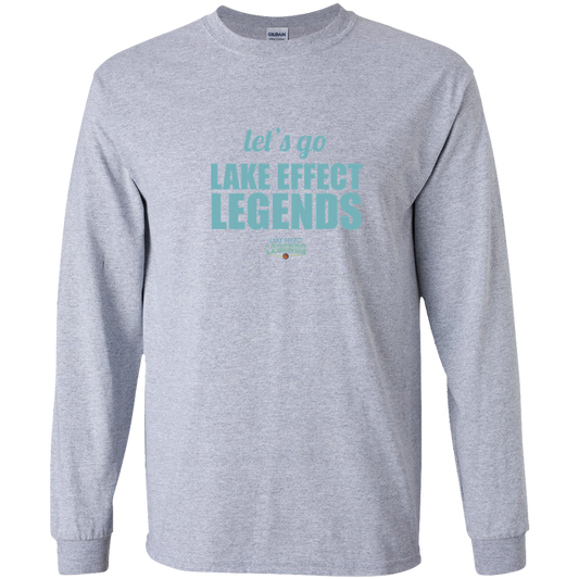 lake-effect-legends-let-s-go-gildan-youth-ls-t-shirt — Sport Grey — Front — source sha256 f76f9b21e9b093107d5e4952c229ab9a40f1e6186ec0ecbab35ca77286c1ebf0 — Color position 1