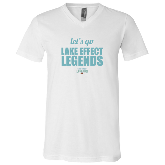 lake-effect-legends-let-s-go-bella-canvas-unisex-jersey-ss-v-neck-t-shirt — White — Front — source sha256 f80401dd03b8cf7d75dd0ca11df7a79ea12ee65e1f42efdfcb985cda751dd774 — Color position 1