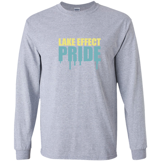lake-effect-legends-pride-drip-gildan-youth-ls-t-shirt — Sport Grey — Front — source sha256 1a0acdc9d6b2698703ab96c917feeb3950d2a0eb335bbbfdd75fd32d0541990c — Color position 1