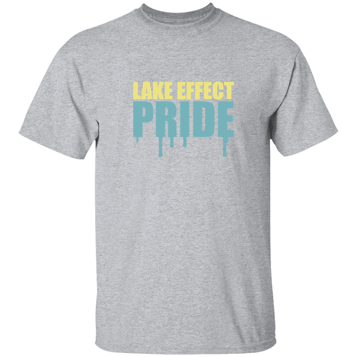 lake-effect-legends-pride-drip-gildan-5-3-oz-t-shirt — Sport Grey — Front — source sha256 1fb25f4a16e0eefd5c4251a4f705a2dfad1a99e82f9782c2c57a9c3e3db44b40 — Color position 6