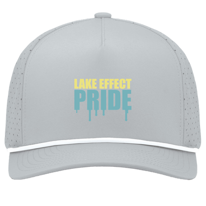 lake-effect-legends-pride-drip-pacific-headwear-weekender-perforated-snapback-cap — Silver/White — Front — source sha256 45f321cd5bd5136e3844e781370ed35d189c79479e58fd88b6bc3aec2b3c7a8b — Color position 5