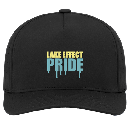 lake-effect-legends-pride-drip-pacific-headwear-weekender-perforated-snapback-cap — Black — Front — source sha256 569d501e42221e79874a63c5a594c99942205eb92f3be9361802928723e72dbf — Color position 2