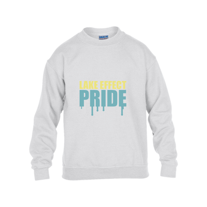 lake-effect-legends-pride-drip-gildan-kids-heavy-blend-fleece-crew — White — Front — source sha256 69d37c2f2a690b58d54533e433dce5e6eda79cde9feed232dbe6492f55accf14 — Color position 4