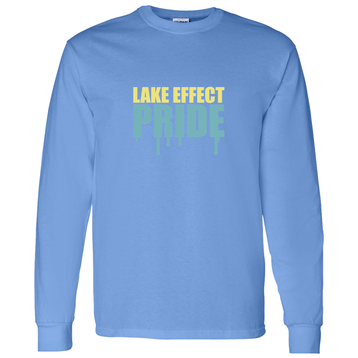 lake-effect-legends-pride-drip-gildan-ls-t-shirt-5-3-oz — Carolina Blue — Front — source sha256 b14a3ddec0e871ab1ed27905c5a045571153bbaba555b5a5d338adde5261689a — Color position 6
