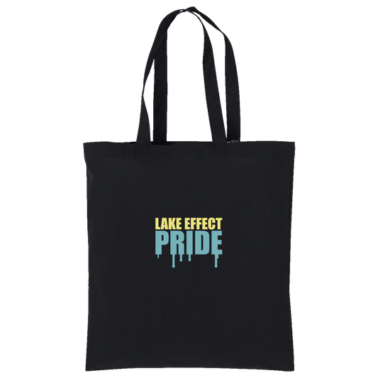 lake-effect-legends-pride-drip-port-authority-core-cotton-tote — Deep Black — Front — source sha256 d9e6d6e9bd1d9516190d58ee741050c038e9e54d87331405269d1bab20cf5238 — Color position 1