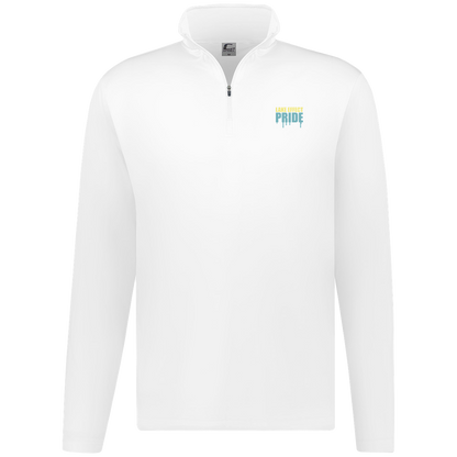 lake-effect-legends-pride-drip-c2-mens-1-4-zip-pullover — White — Front — source sha256 ee323d3168bf57d747e2ba0a162d8adfe83031b2ded4ecd20ed6fa3f280b5cb9 — Color position 3