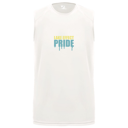 lake-effect-legends-pride-drip-badger-b-core-sleeveless-performance-tee — White — Front — source sha256 f2272aa185ae3d45c4ad99cdd291fcf9d40a7dd1288ce019f399440b682f3fc5 — Color position 4