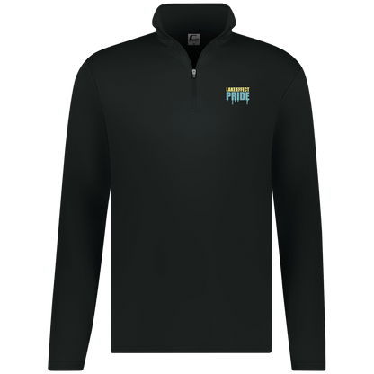 lake-effect-legends-pride-drip-c2-mens-1-4-zip-pullover — Black — Front — source sha256 fa39c703180e70f5f5f02a98c8a8df89063dc0038fab3ee24a7c9db8281f4e16 — Color position 1