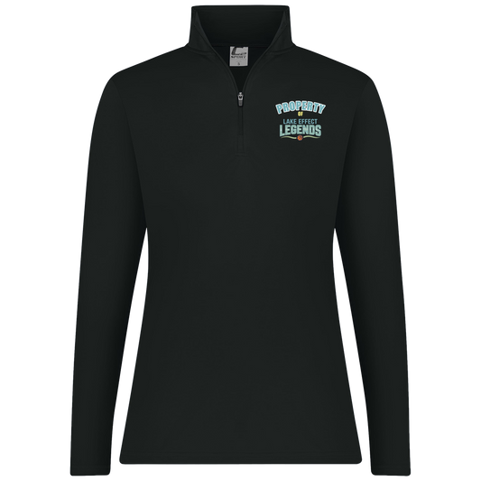 lake-effect-legends-property-of-c2-womens-1-4-zip-pullover — Black — Front — source sha256 1e4cf1b18c07fc8064d338890abadac9440246eed8ba70ea1c15cda4758bfadf — Color position 1
