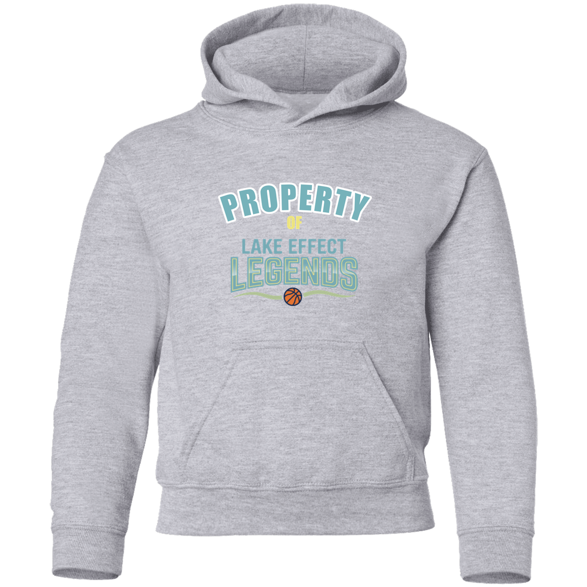 lake-effect-legends-property-of-gildan-youth-pullover-hoodie — Sport Grey — Front — source sha256 81b5f1025cc42c50962b56b4df6e6e9fc322fba9e6197fd173df81da855e66f2 — Color position 1