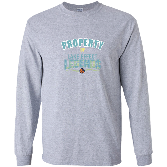 lake-effect-legends-property-of-gildan-youth-ls-t-shirt — Sport Grey — Front — source sha256 e2aae5c80a16dc7586bd0df4af92761c731b30a0a6e2d58c6616c4ff7f2ed169 — Color position 1