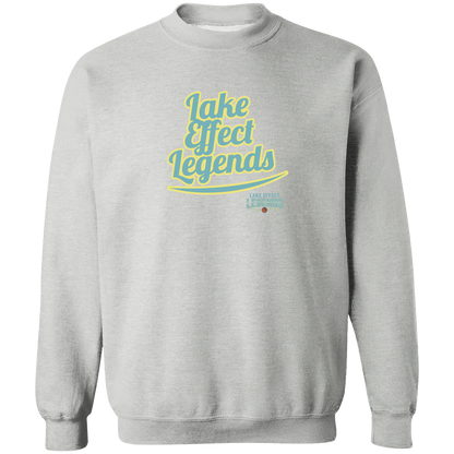 lake-effect-legends-retro-script-gildan-crewneck-pullover-sweatshirt — Sport Grey — Front — source sha256 5c43b232b1d9ced93ebfa43bf58425687a1fccd633404c84e3d4fe11f5d688af — Color position 1