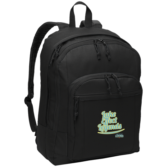 lake-effect-legends-retro-script-port-authority-basic-backpack — Black — Front — source sha256 672eb5d080f369bf5f891f7b28fc03372b6db40244ae6a9d94290e7b07b1efb0 — Color position 1