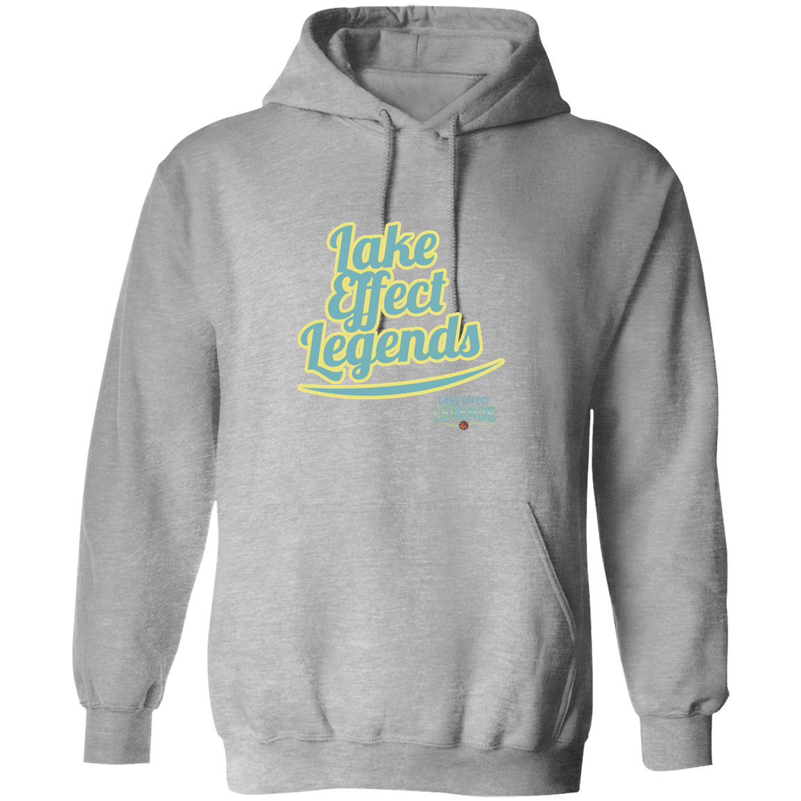 lake-effect-legends-retro-script-gildan-pullover-hoodie — Sport Grey — Front — source sha256 aa32805f30822092aca5865e7256ba0baaea774d1b9dd4676a217dfd183766ee — Color position 2