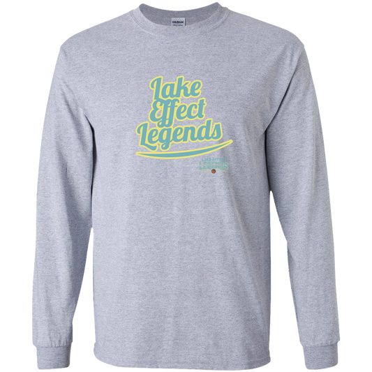 lake-effect-legends-retro-script-gildan-youth-ls-t-shirt — Sport Grey — Front — source sha256 cc0116d31f055df7d3f8bd86c74d035f3a421d159de6aca6a426c6d1f382bf36 — Color position 1