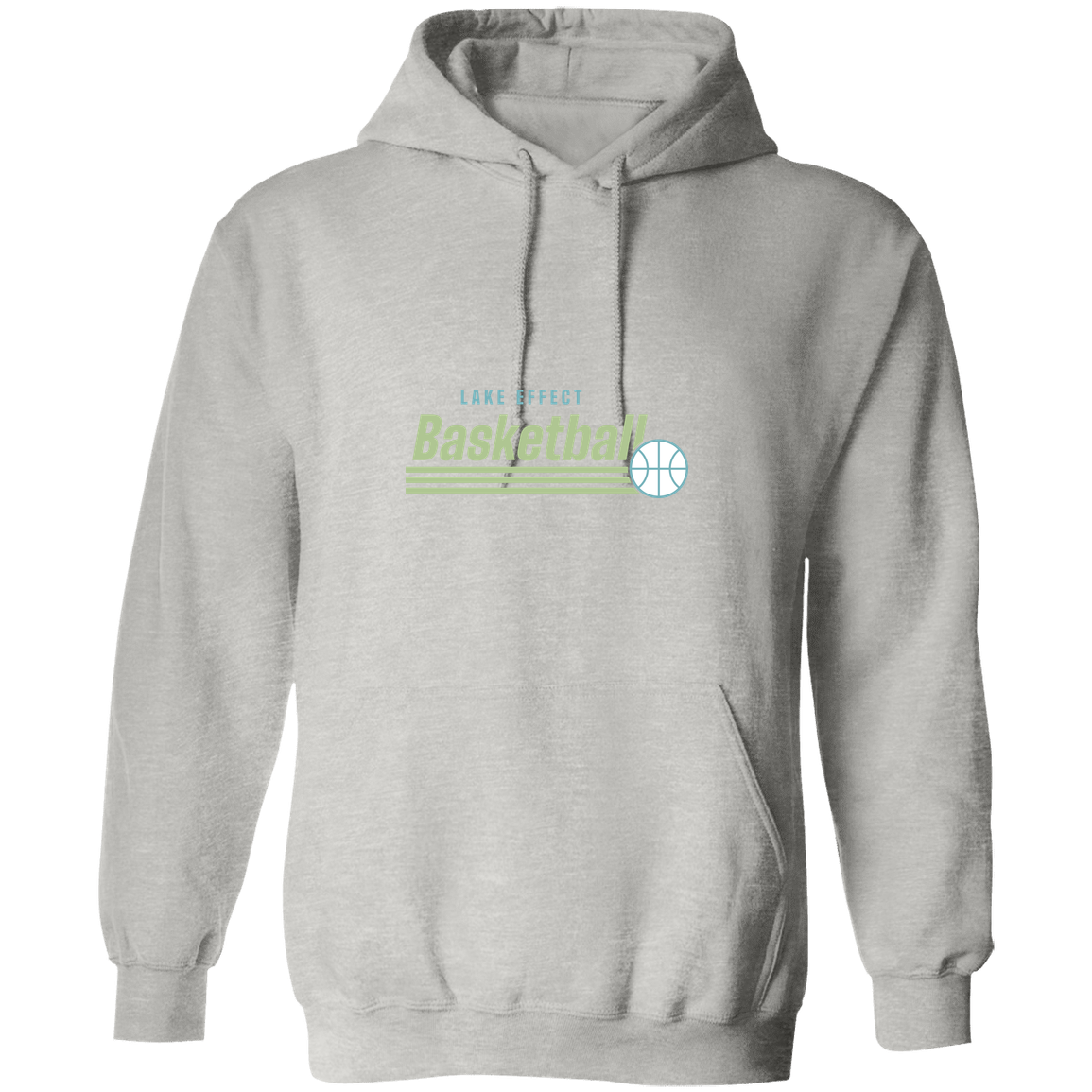 lake-effect-legends-retro-stripes-gildan-pullover-hoodie — Ash — Front — source sha256 1488aa9618dfa60503f9f96fd9079c9398197ccb0c96a99d5158da5774d99bed — Color position 3