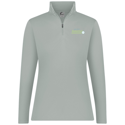 lake-effect-legends-retro-stripes-c2-womens-1-4-zip-pullover — Silver — Front — source sha256 244f4aa9ececfcfabcf2052c54b55c423f2167efec4ae5fbd6eeaff60bc471f5 — Color position 2