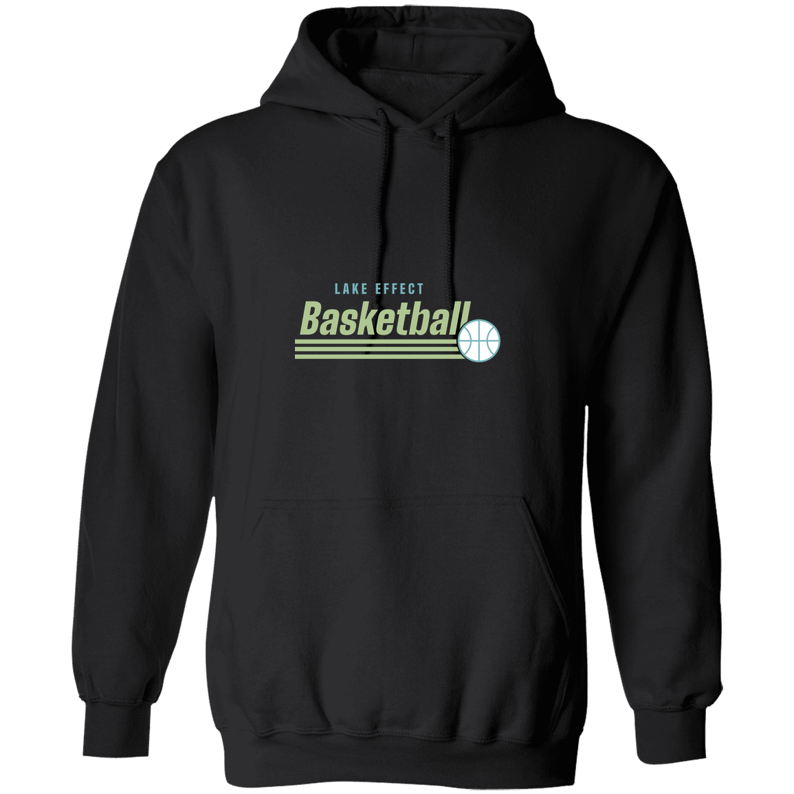 lake-effect-legends-retro-stripes-gildan-pullover-hoodie — Black — Front — source sha256 63224723fb6dd37636954863e3df75545d4ecc38bcc23bc38fb53f8ece016f7a — Color position 5