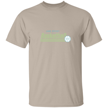 lake-effect-legends-retro-stripes-gildan-5-3-oz-t-shirt — Sand — Front — source sha256 ae7898cd83cbae7422682ce1cfe61ec5c54ef5b9a9ee0589061d6f83b4dd062f — Color position 1