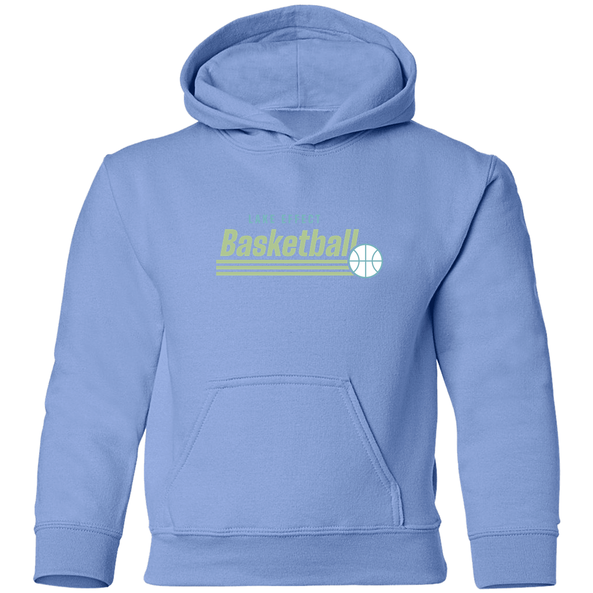 lake-effect-legends-retro-stripes-gildan-youth-pullover-hoodie — Carolina Blue — Front — source sha256 d79b12e507724c8ef01a38d8a9da1b4d88f44a2294ee70248d26f5e320500ee9 — Color position 5