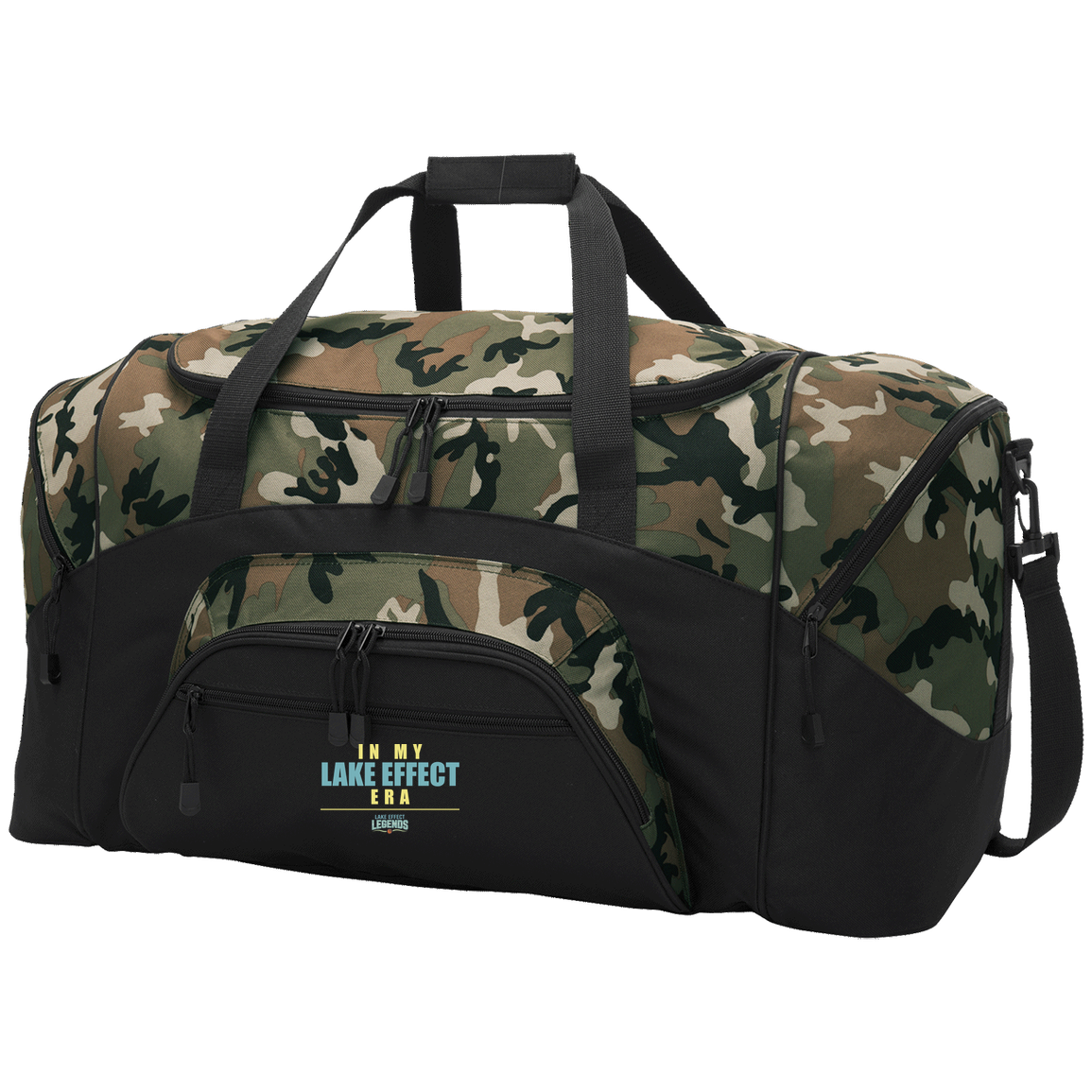 lake-effect-legends-legend-era-port-company-sport-duffel Black/Camouflage