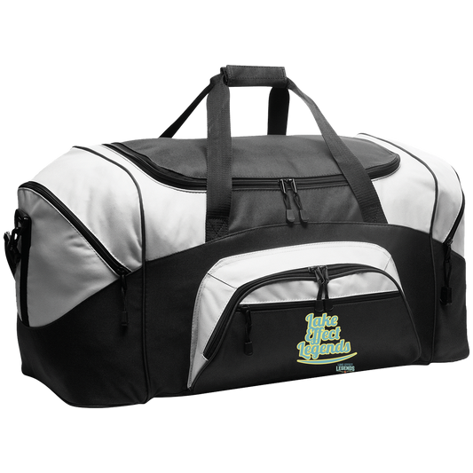 lake-effect-legends-legends-script-port-company-sport-duffel Black/Gray