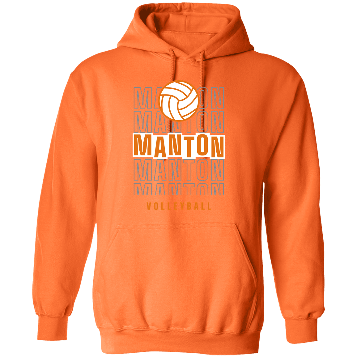 manton-echo-highlight-gildan-pullover-hoodie — Safety Orange — Front — source sha256 b9d737ee76ee7195aedf35174f04fda43e0c6b34cf61b7fc5c4d80890bd660ca — Color position 3