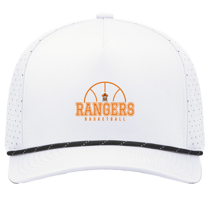 manton-elementary-ball-dome-pacific-headwear-weekender-perforated-snapback-cap — White/Black — Front — source sha256 08e636314ae1cf76a8b58aa78ec9213e3ed1cf33101ffbdec9138792b63cf25d — Color position 7