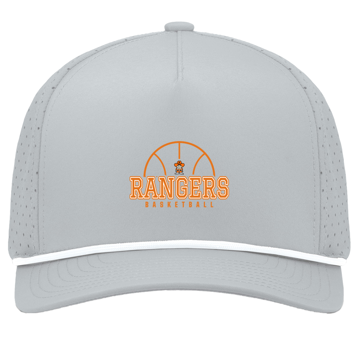 manton-elementary-ball-dome-pacific-headwear-weekender-perforated-snapback-cap — Silver/White — Front — source sha256 10d4400a57c363ea2eb50a9f2c103aa9354ce680de207eee7d5ae49cf4d48878 — Color position 5